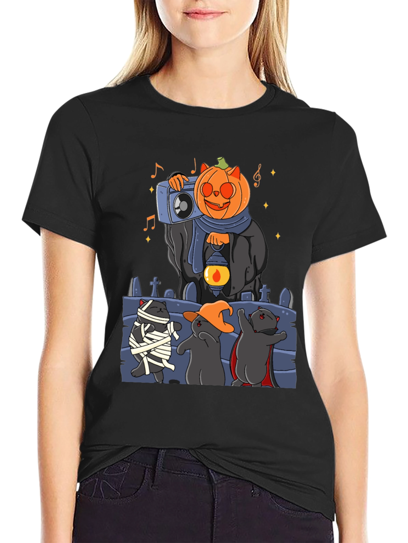 Halloween Cats T-Shirt