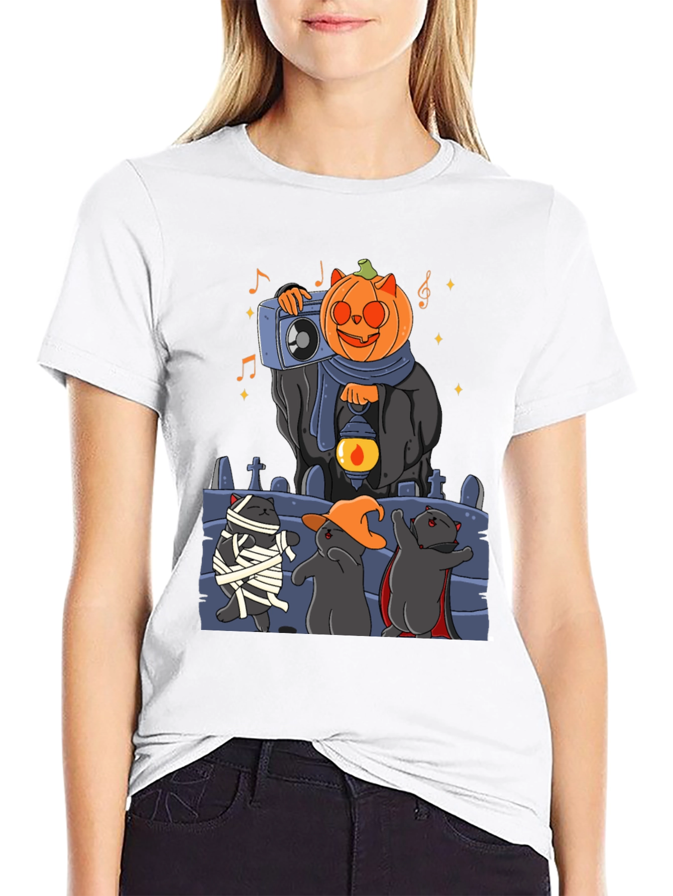 Halloween Cats T-Shirt
