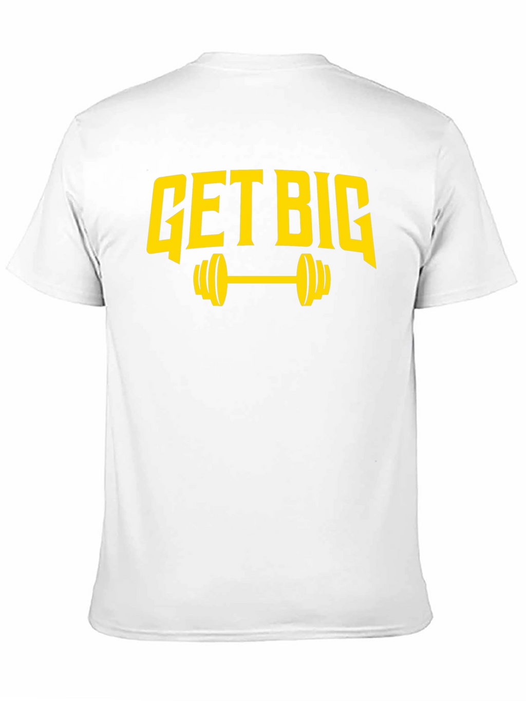 Get Big Weightlifting T-Shirt Gym Motivation
