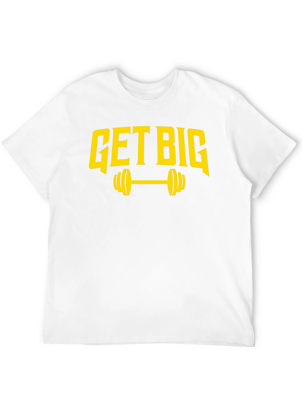 Get Big Weightlifting T-Shirt Gym Motivation