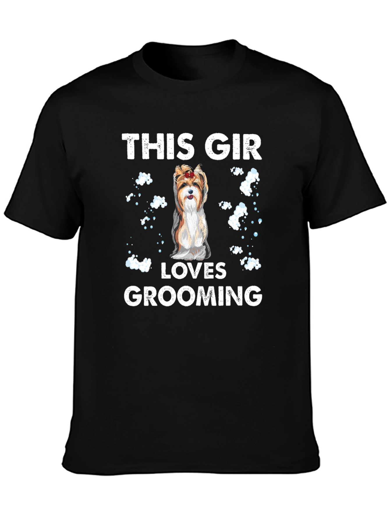 This Girl Loves Grooming Dog T-Shirt