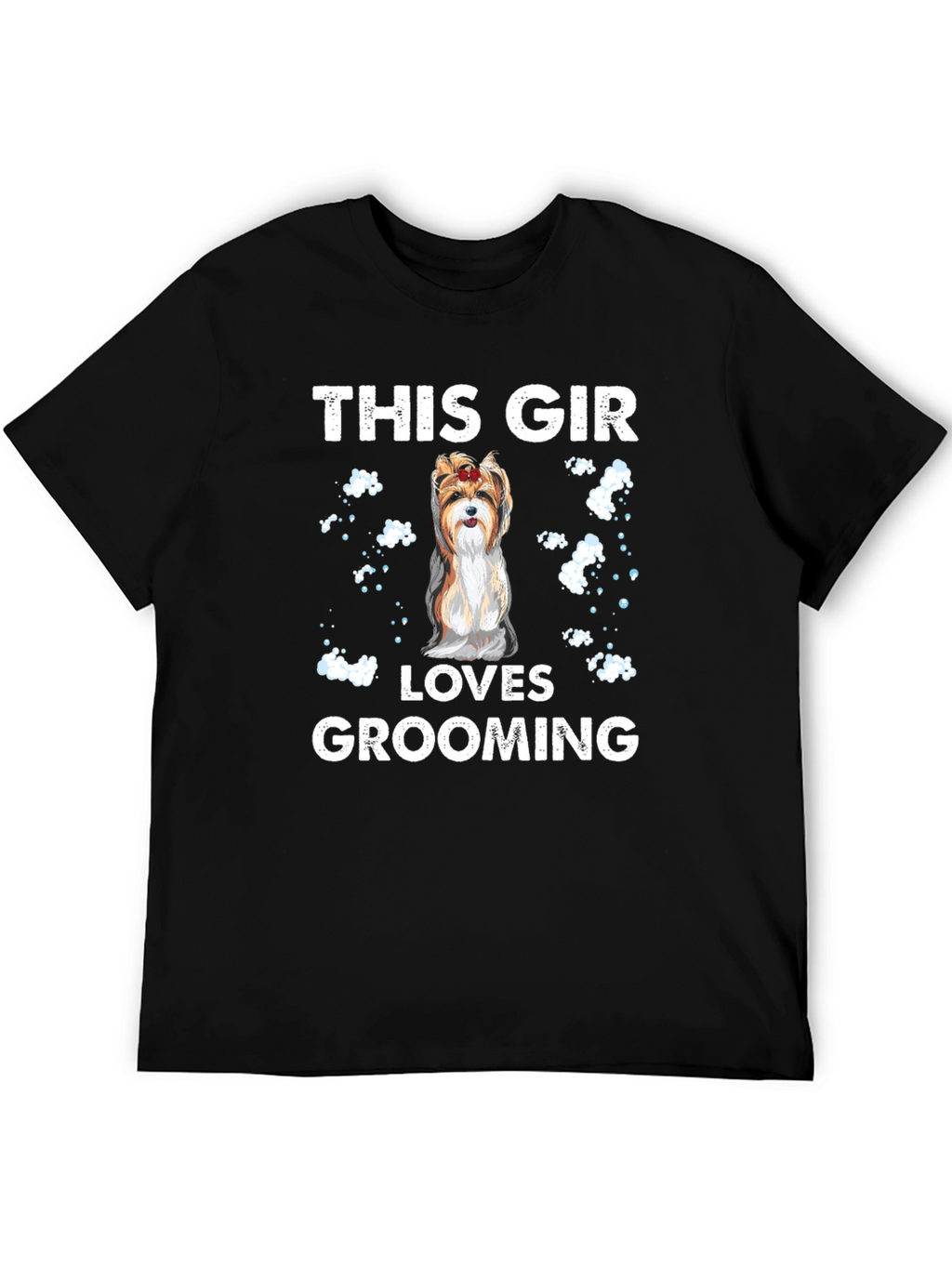 This Girl Loves Grooming Dog T-Shirt