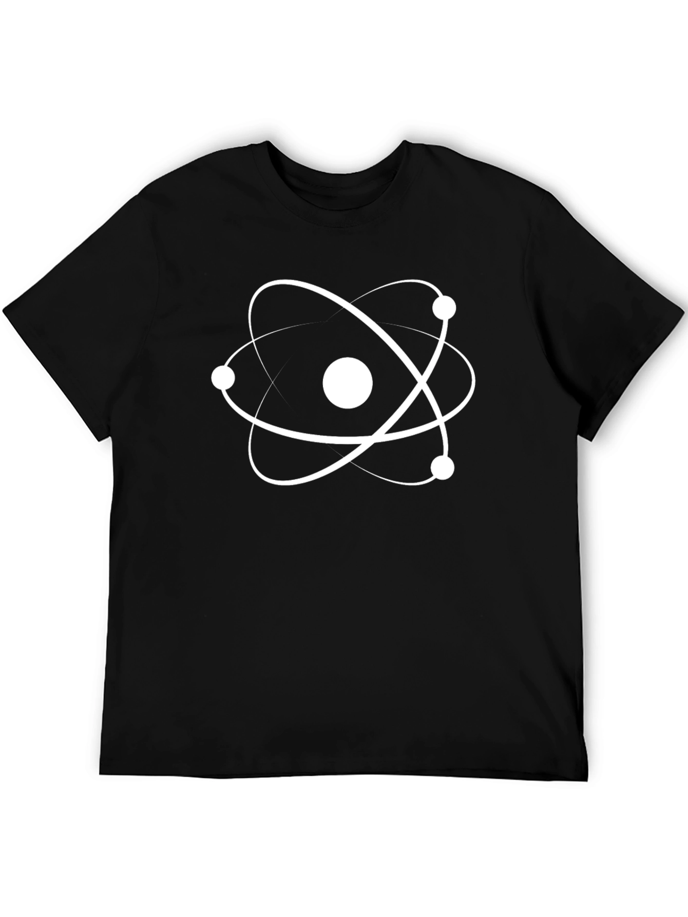 Atom Graphic Black T-Shirt
