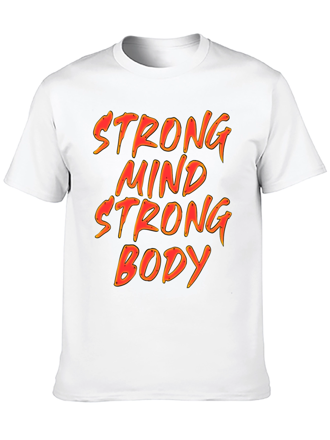 Strong Mind Strong Body Graphic T-Shirt