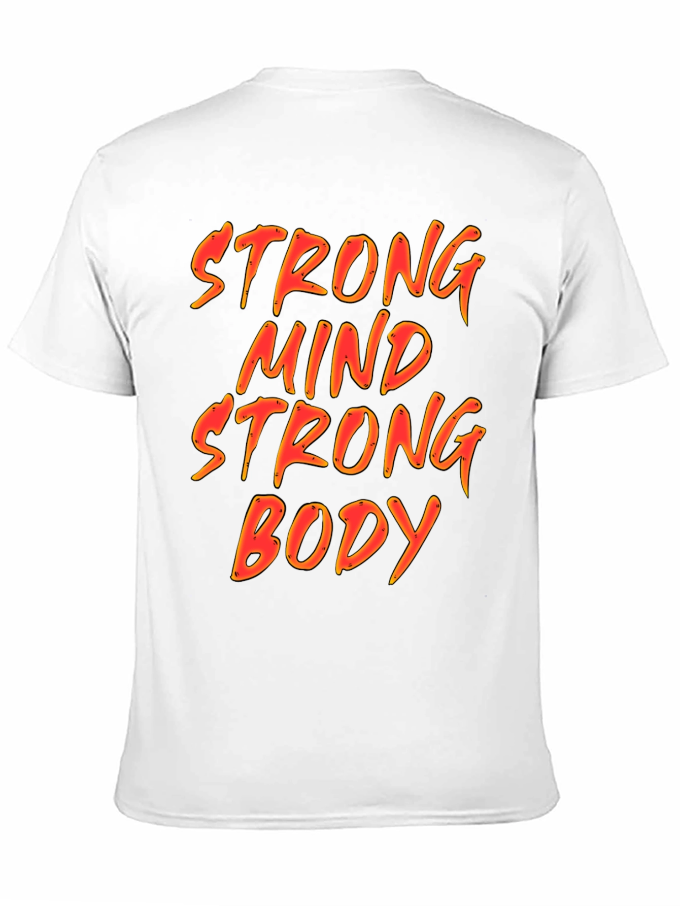 Strong Mind Strong Body Graphic T-Shirt