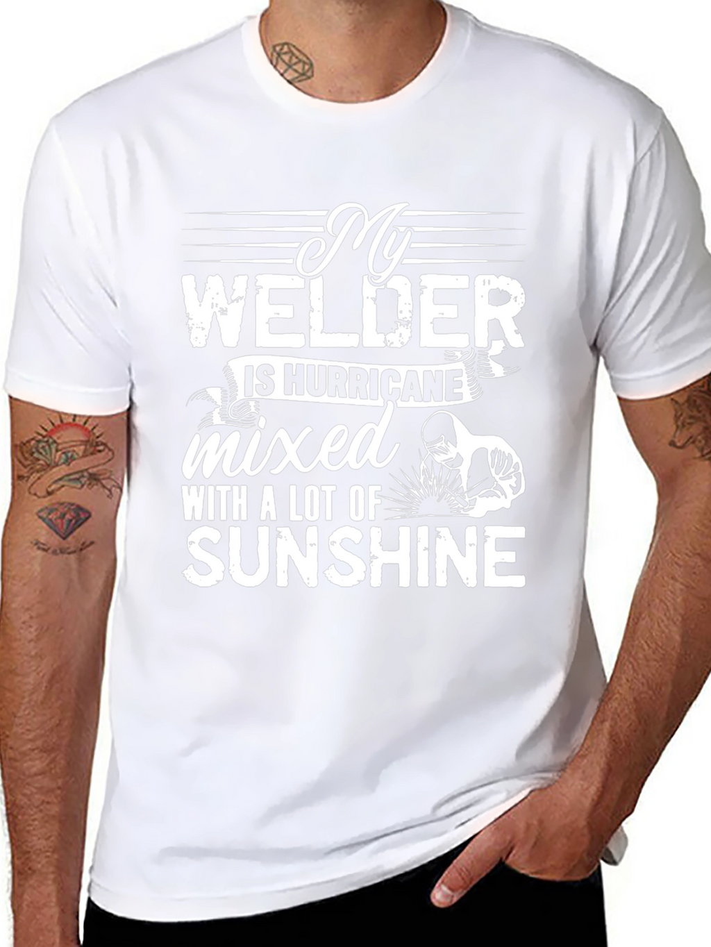 Welder T-Shirt - Hurricane & Sunshine Design