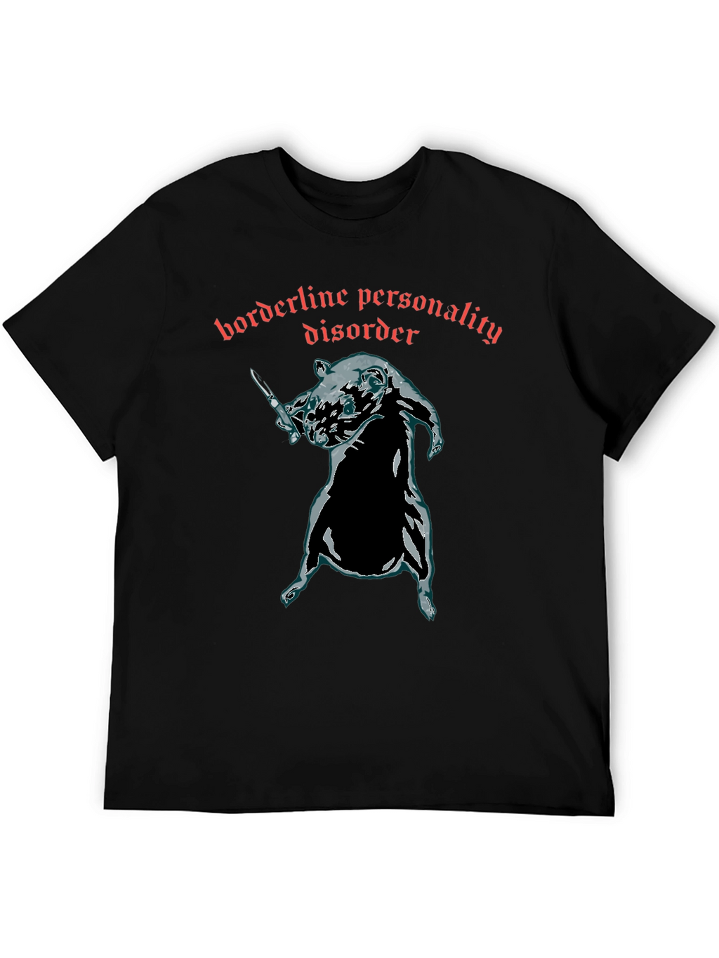 Borderline Personality Disorder Rat T-Shirt