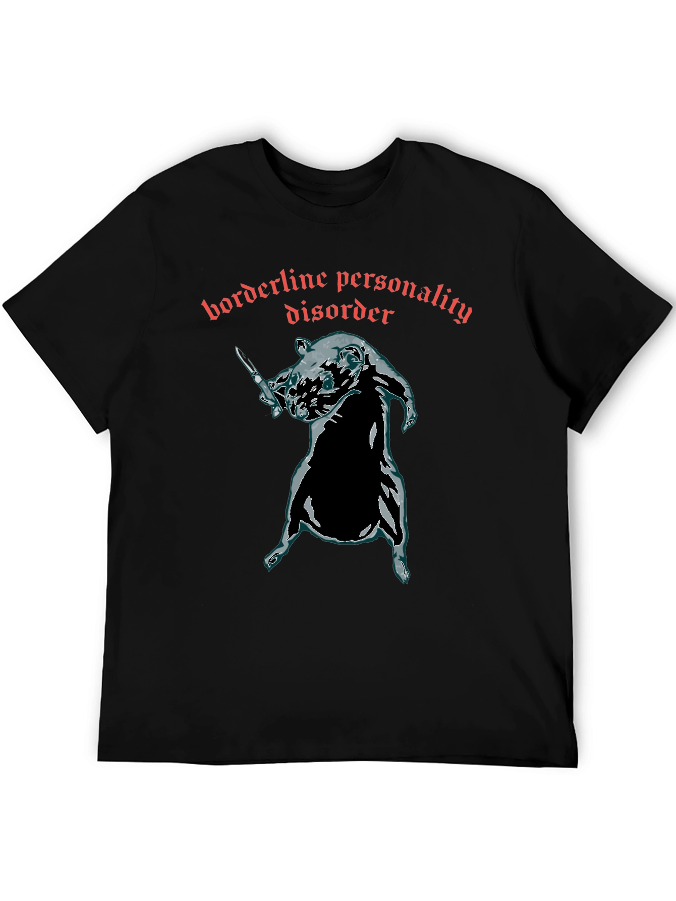 Borderline Personality Disorder Rat T-Shirt