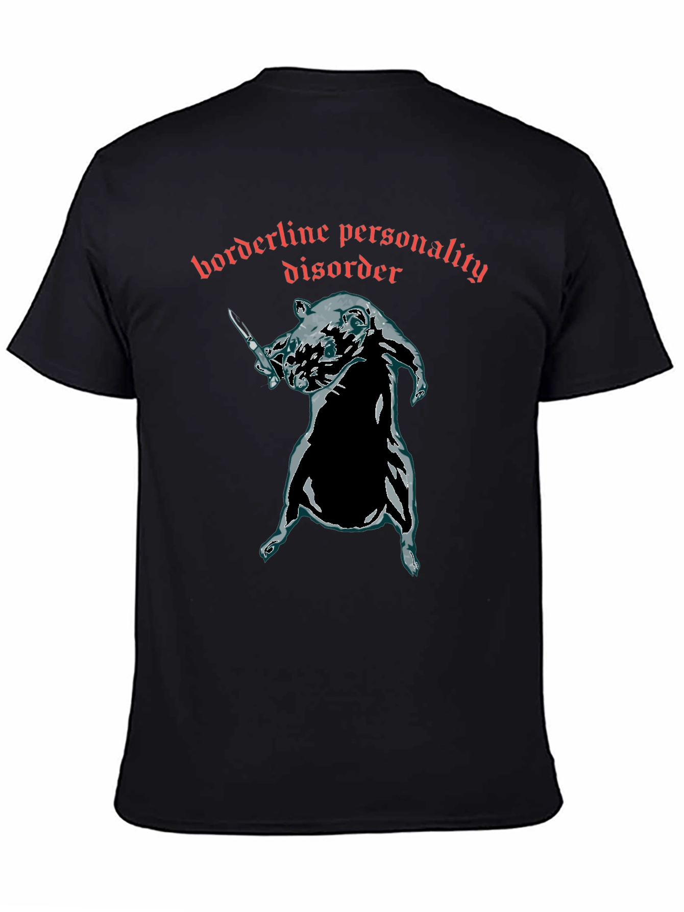 Borderline Personality Disorder Rat T-Shirt