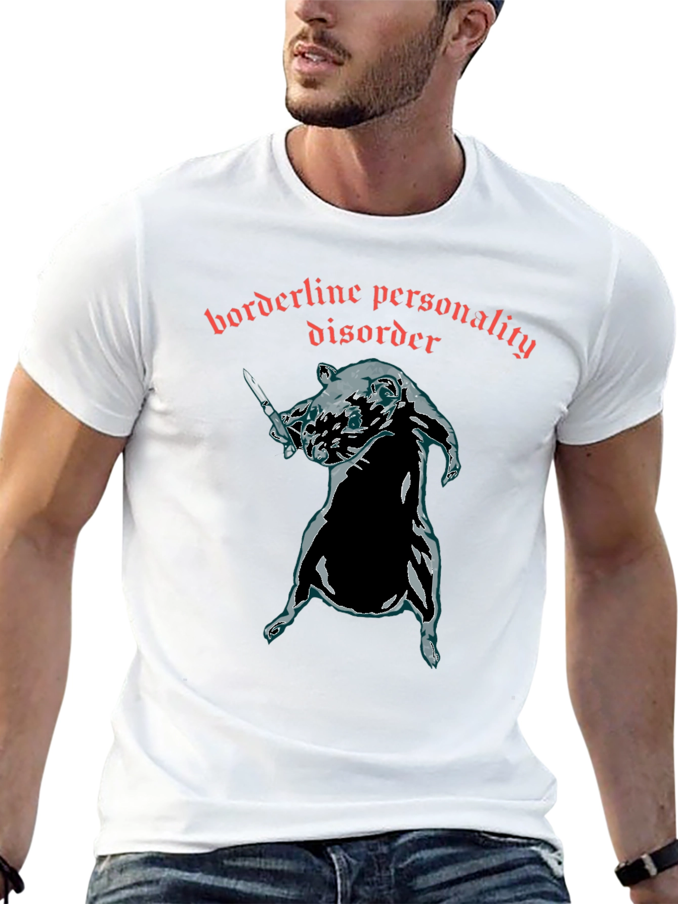Borderline Personality Disorder Rat T-Shirt