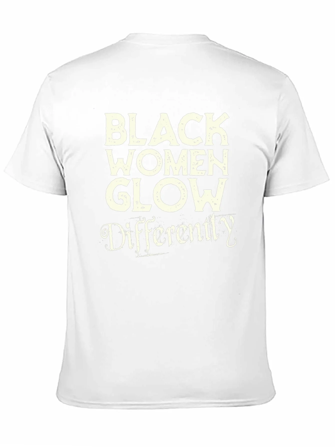 Black Women Glow Differently Graphic Tee