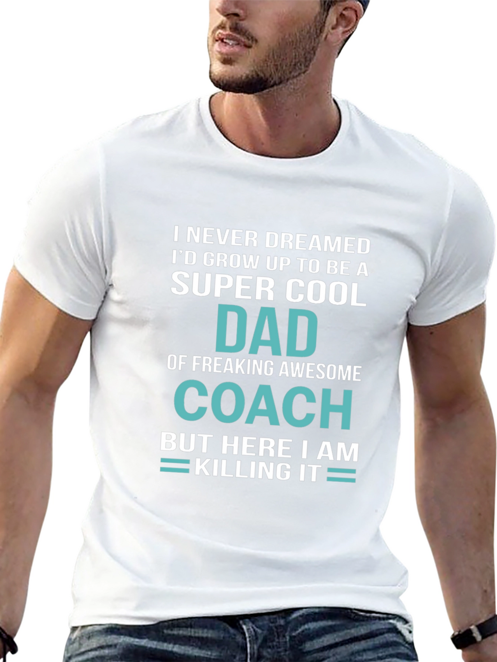 Super Cool Dad Coach T-Shirt