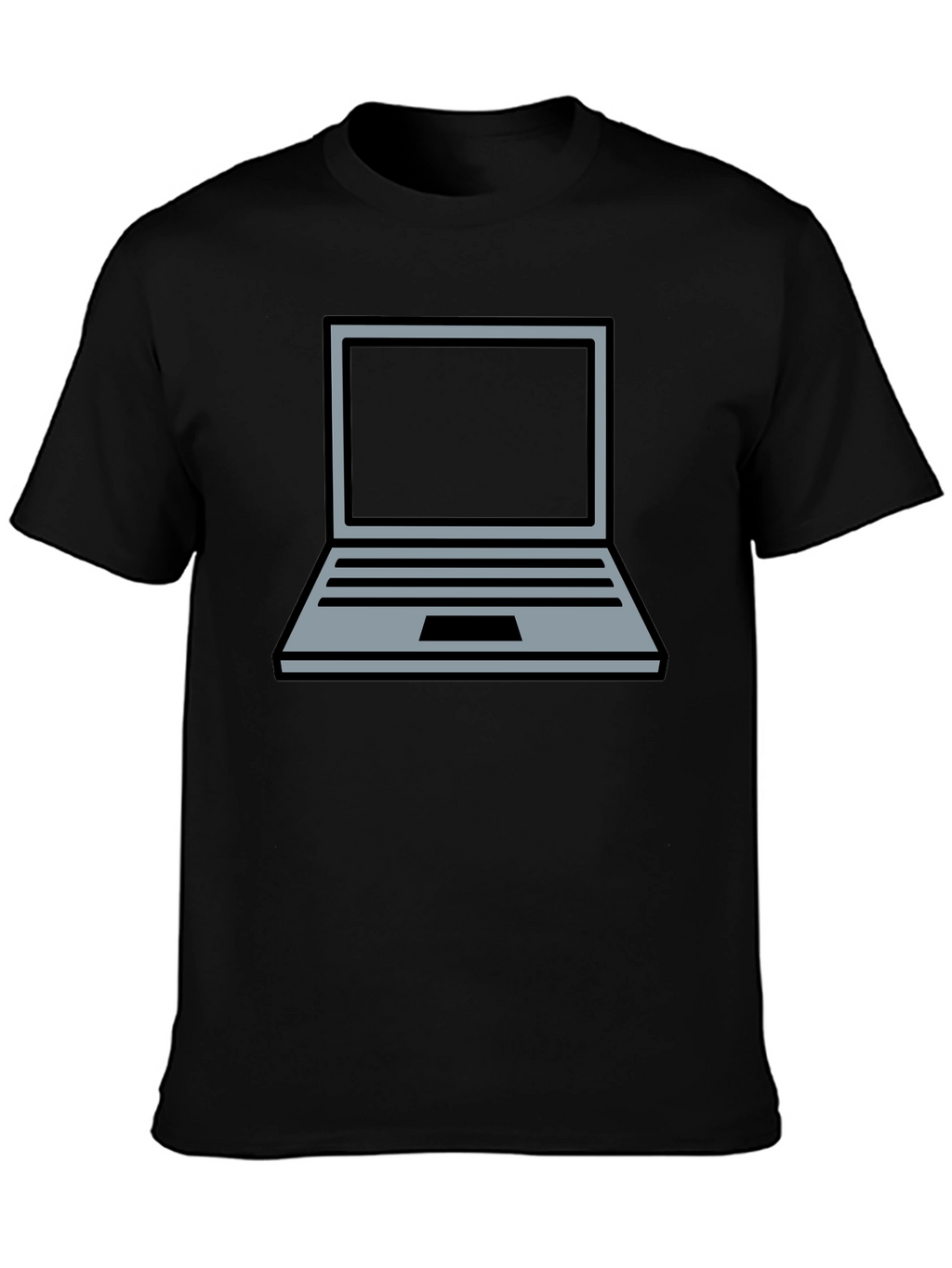 Laptop Graphic Tee - Geek Chic Comfort