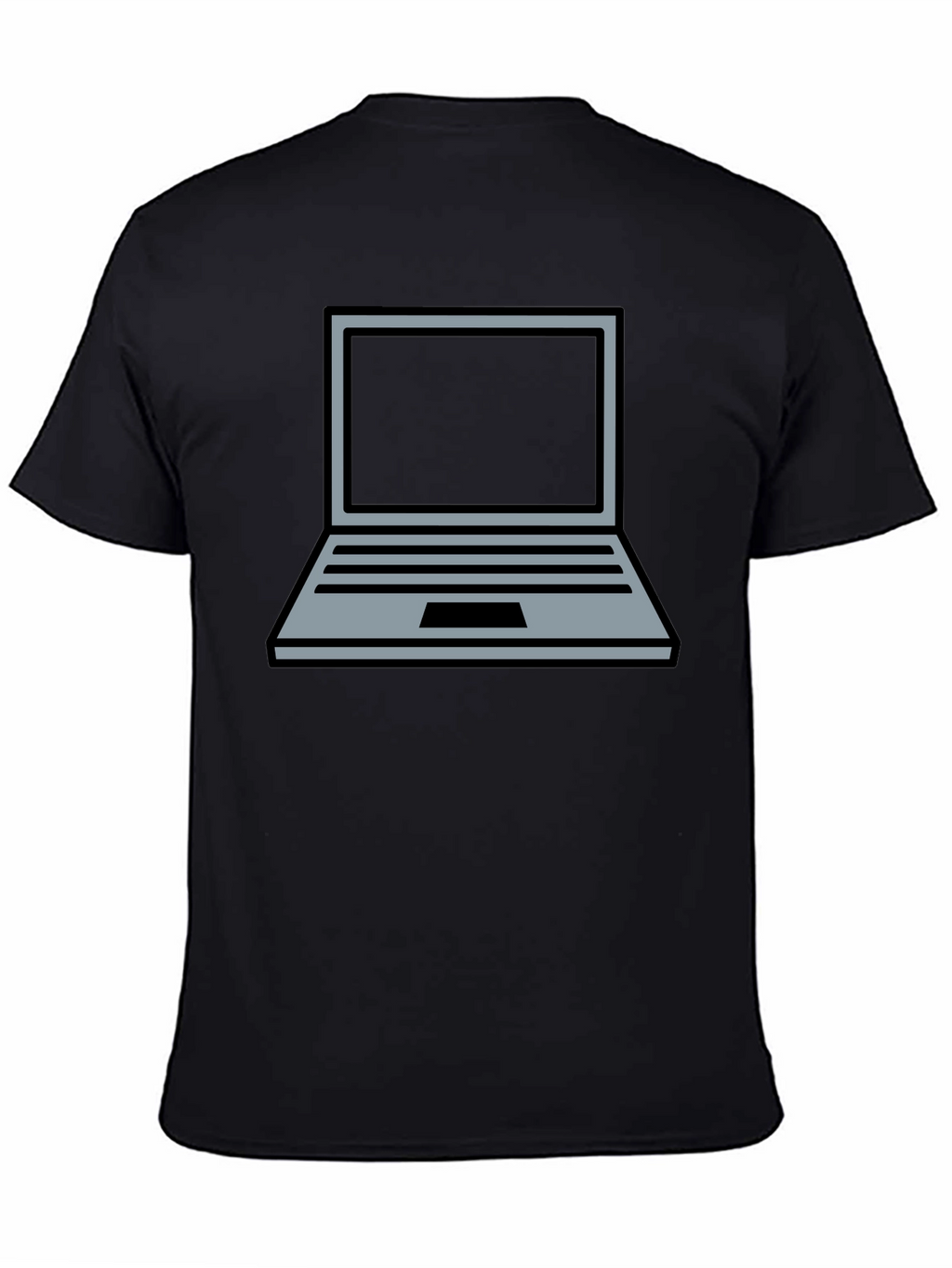 Laptop Graphic Tee - Geek Chic Comfort