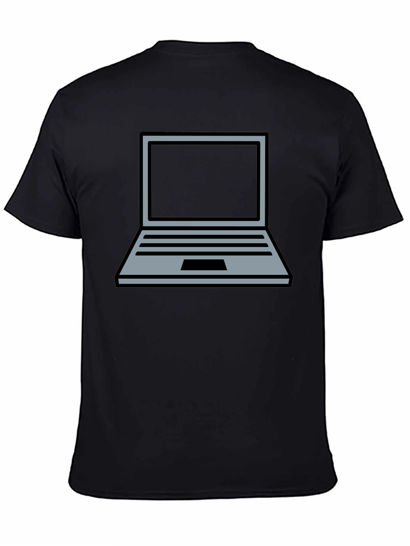 Laptop Graphic Tee - Geek Chic Comfort