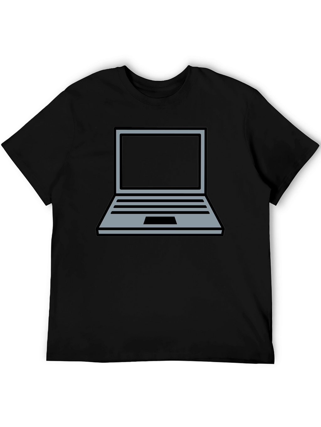 Laptop Graphic Tee - Geek Chic Comfort