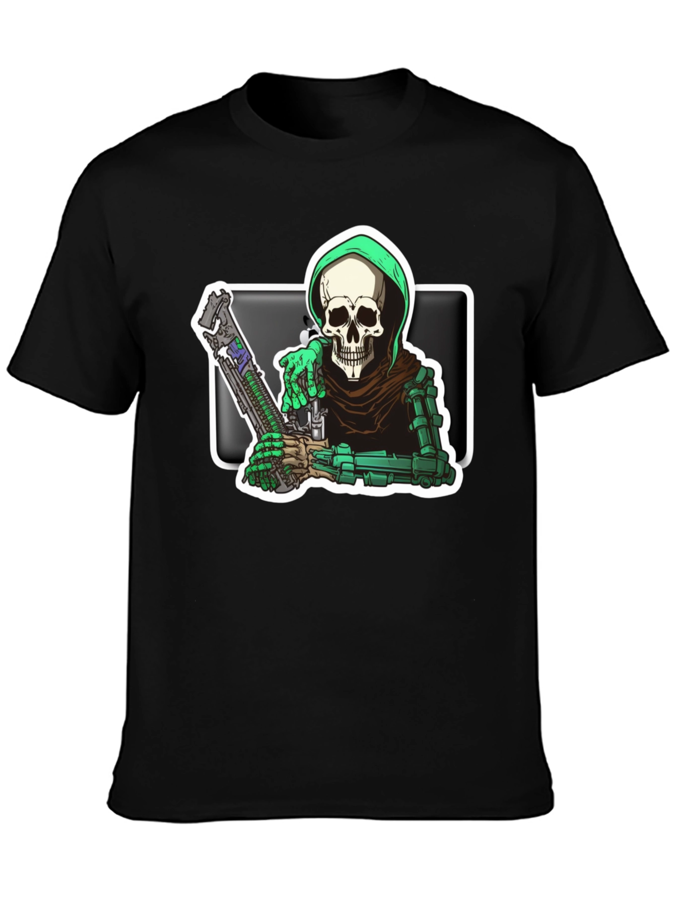 Grim Reaper Graphic Tee - Death Dealer T-Shirt