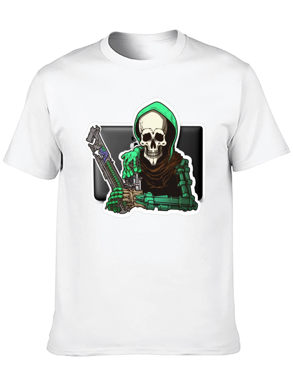 Grim Reaper Graphic Tee - Death Dealer T-Shirt