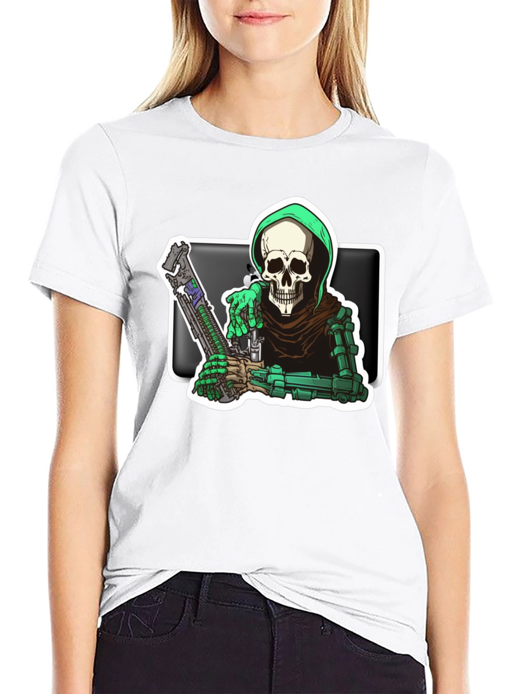 Grim Reaper Graphic Tee - Death Dealer T-Shirt