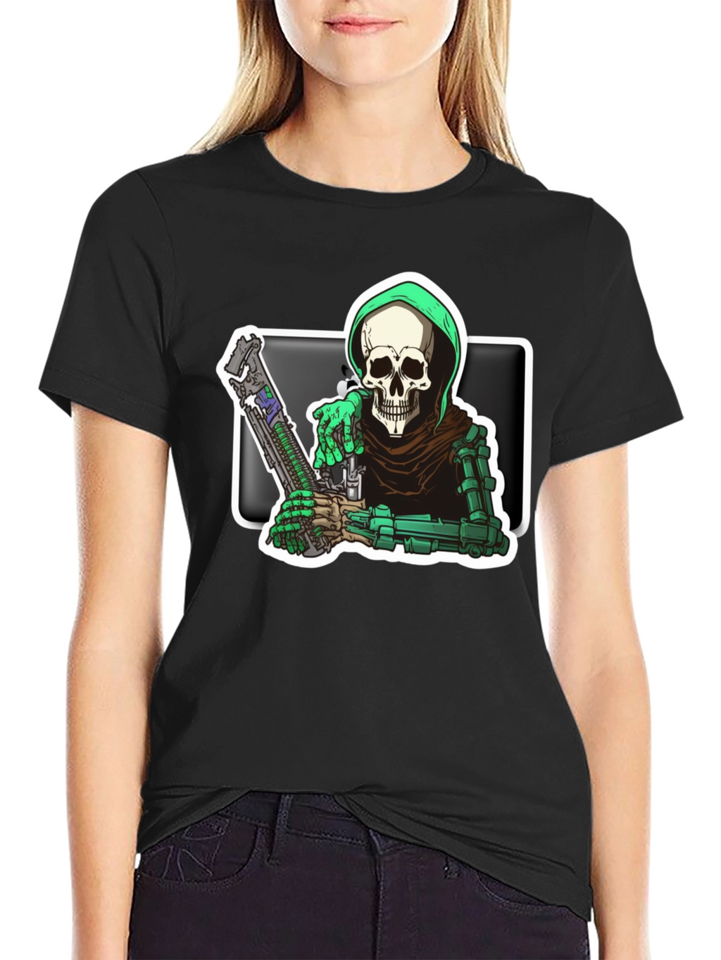 Grim Reaper Graphic Tee - Death Dealer T-Shirt