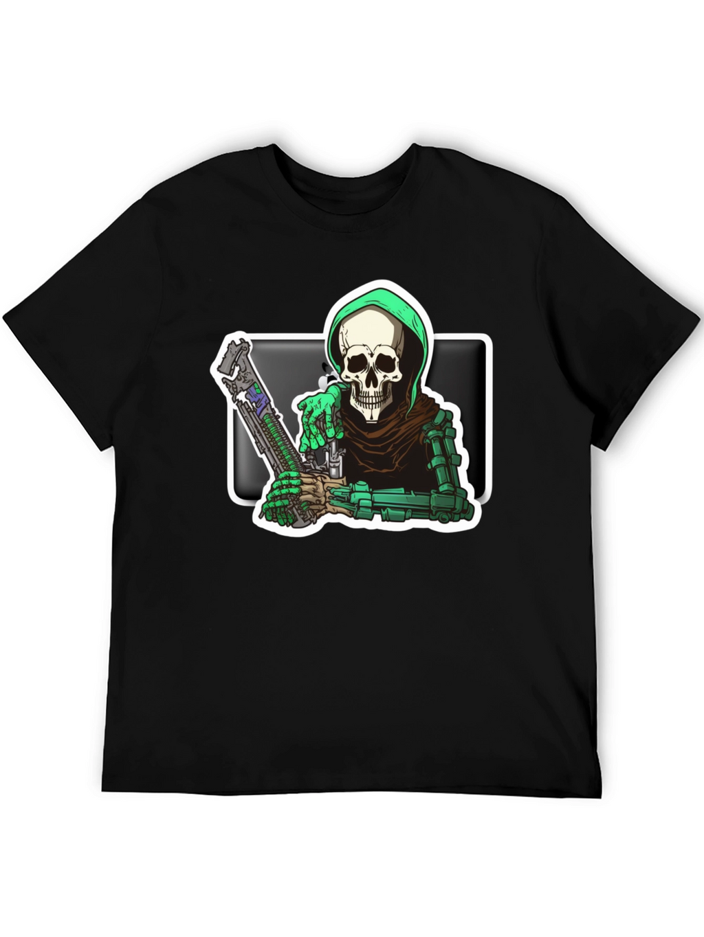 Grim Reaper Graphic Tee - Death Dealer T-Shirt