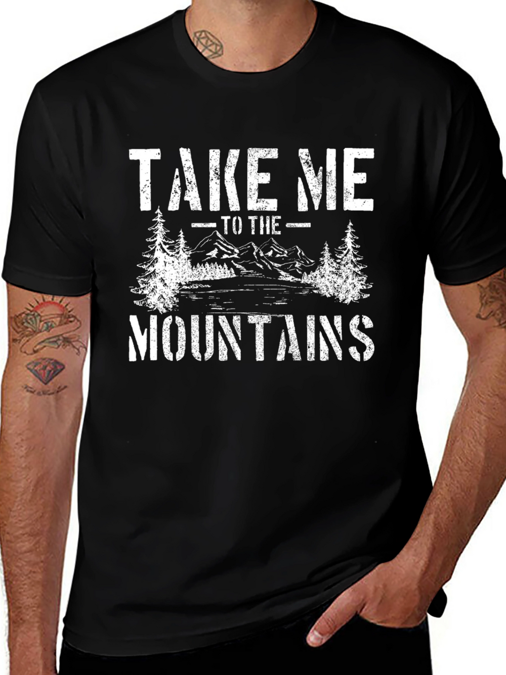 Take Me To The Mountains Graphic T-Shirt