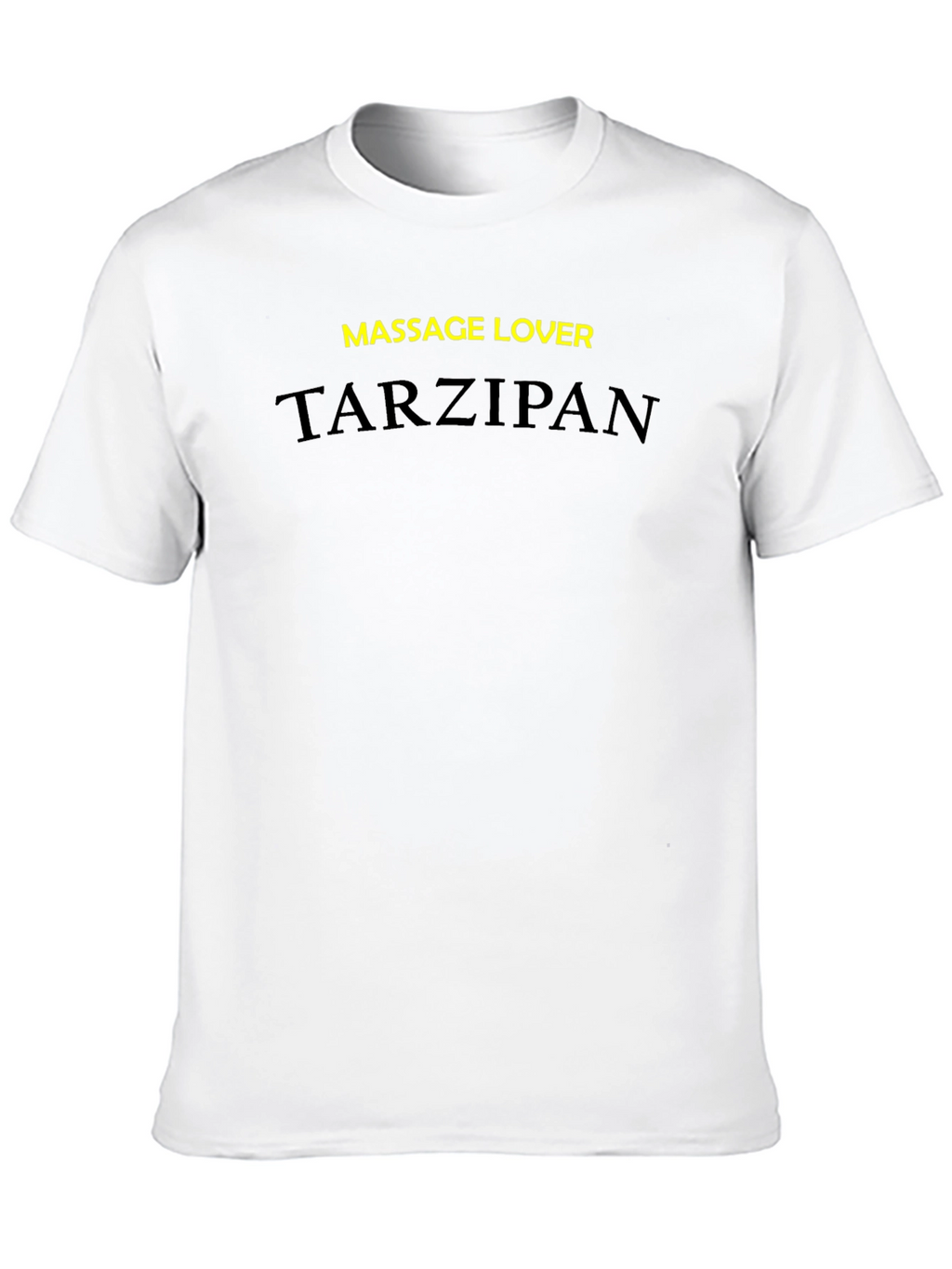 Massage Lover - Tarzipan Black Tee
