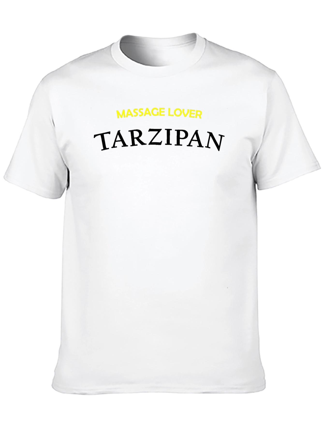 Massage Lover - Tarzipan Black Tee