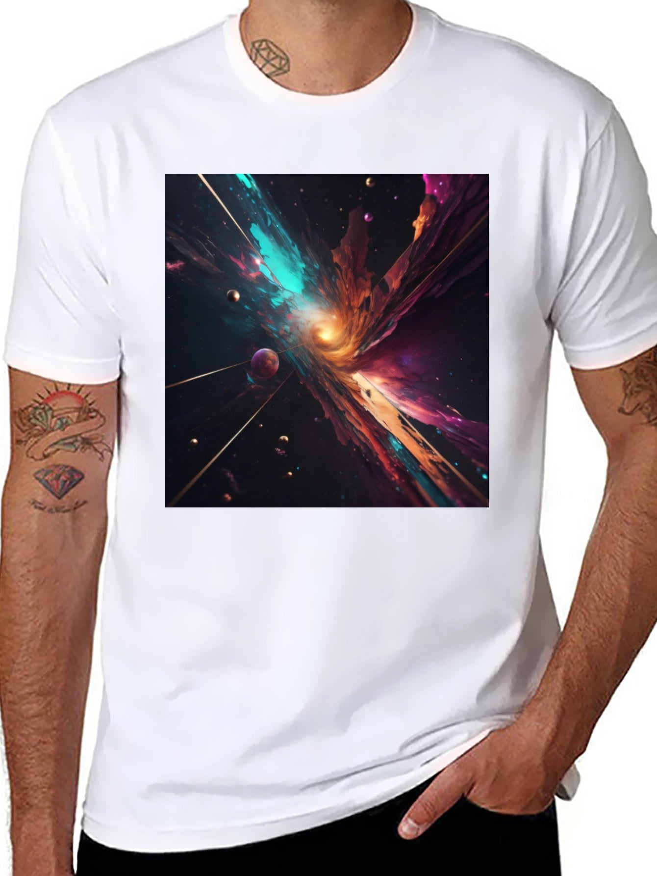 Cosmic Vortex T-Shirt