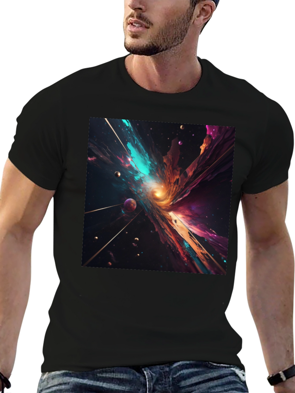 Cosmic Vortex T-Shirt