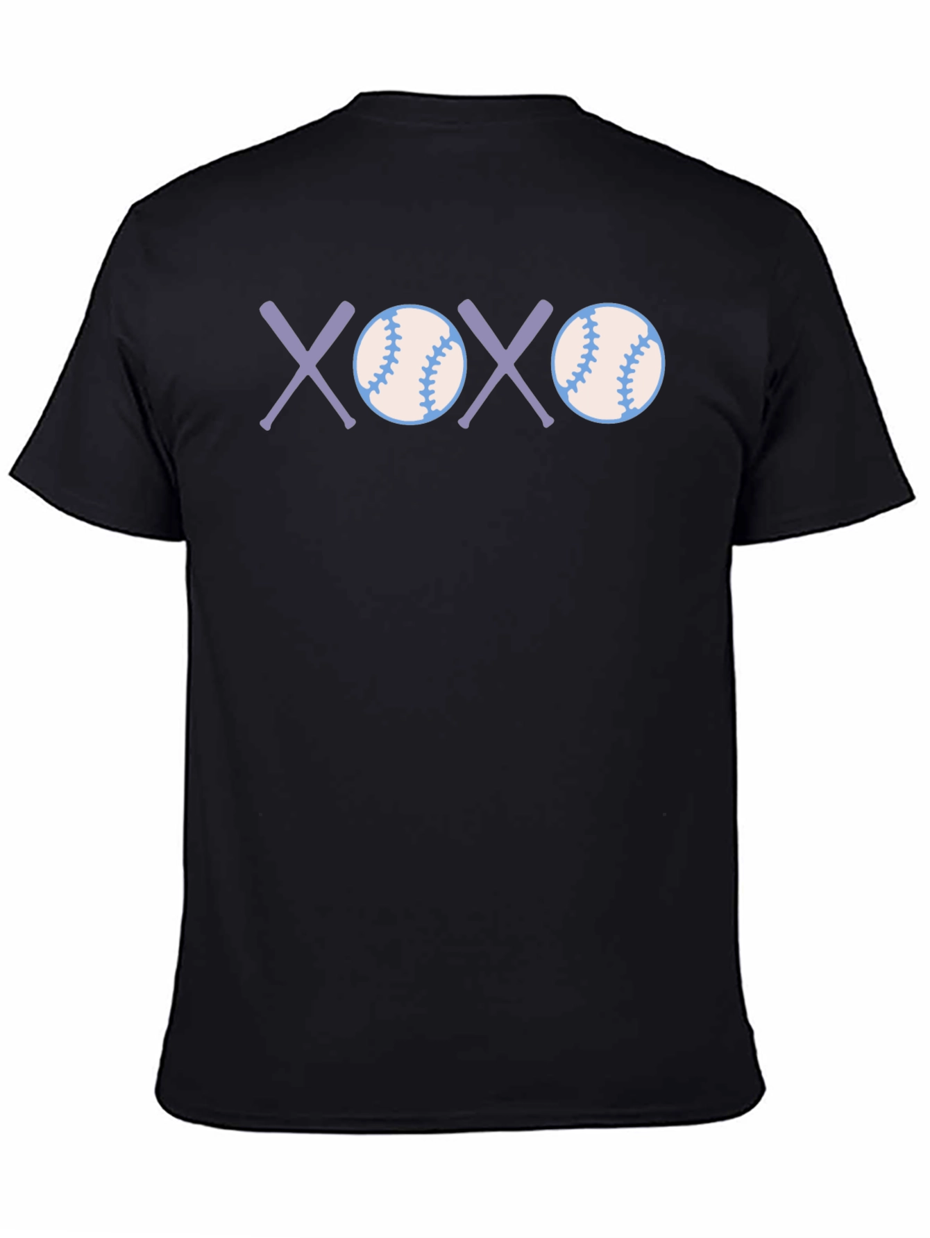 Baseball XOXO Graphic Tee - Soft Cotton Casual T-Shirt