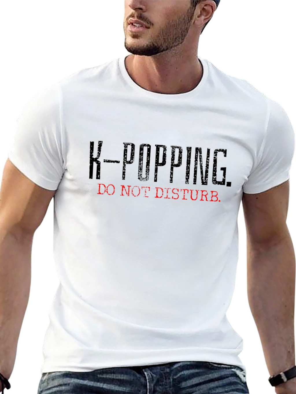 K-Popping Do Not Disturb Graphic T-Shirt