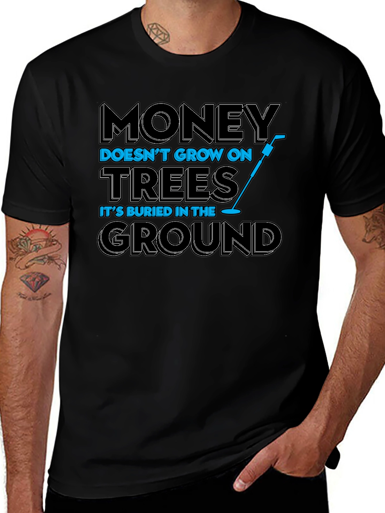 Money Buried Ground T-Shirt