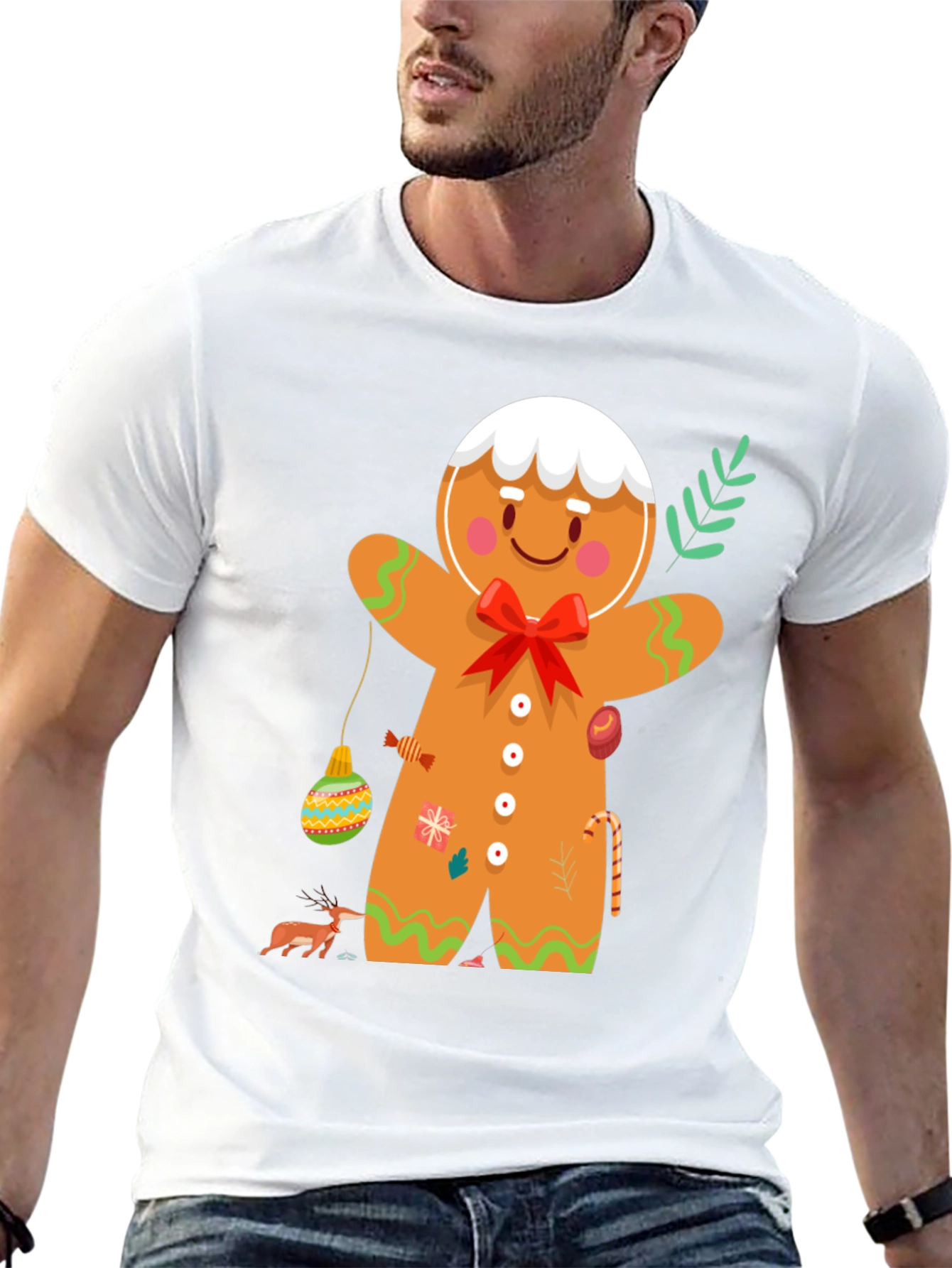 Gingerbread Man Christmas T-Shirt