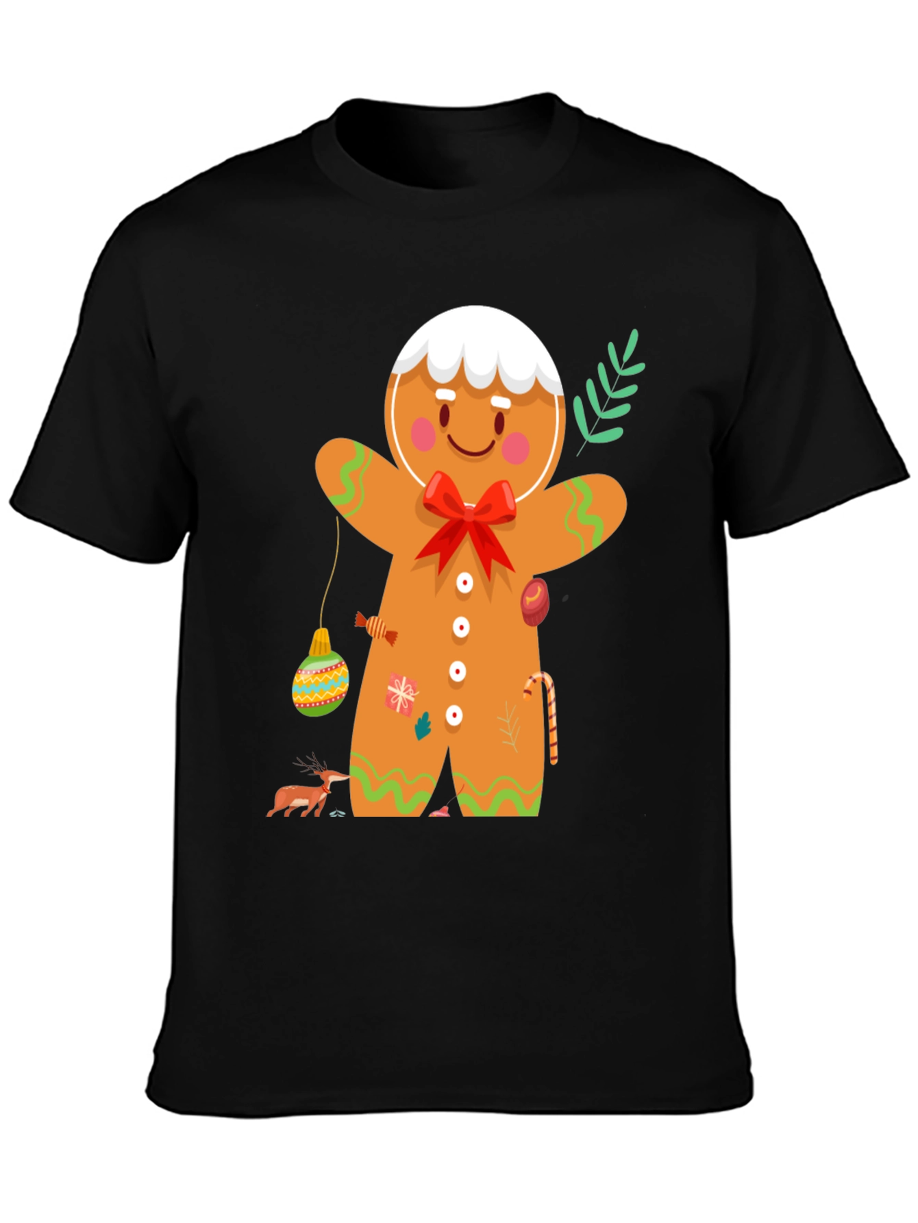 Gingerbread Man Christmas T-Shirt