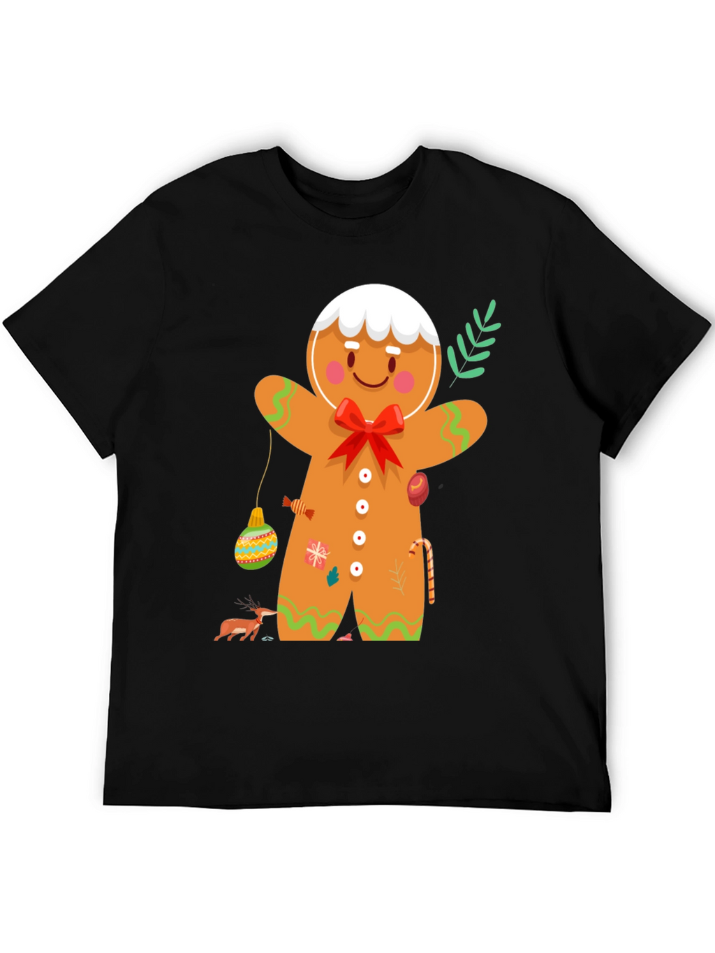 Gingerbread Man Christmas T-Shirt