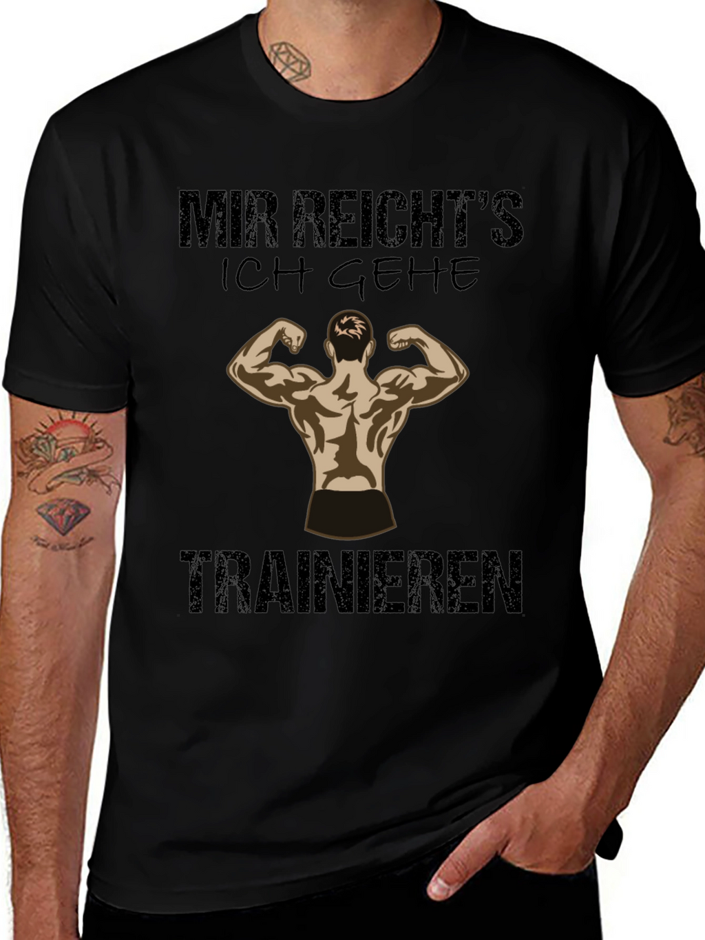 Mir Reichts Ich Gehe Trainieren Graphic Tee