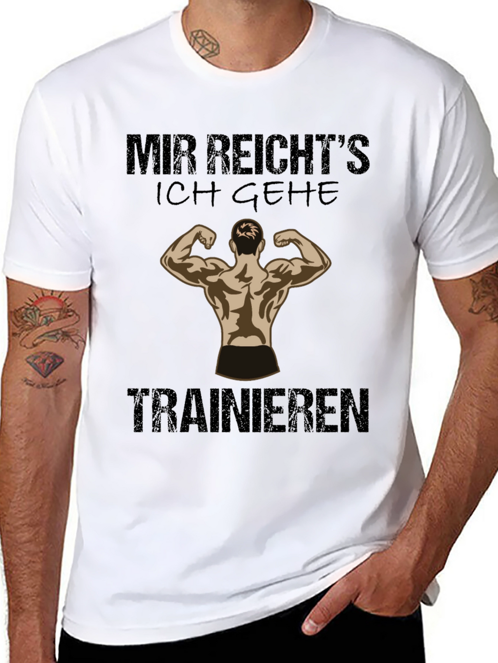 Mir Reichts Ich Gehe Trainieren Graphic Tee