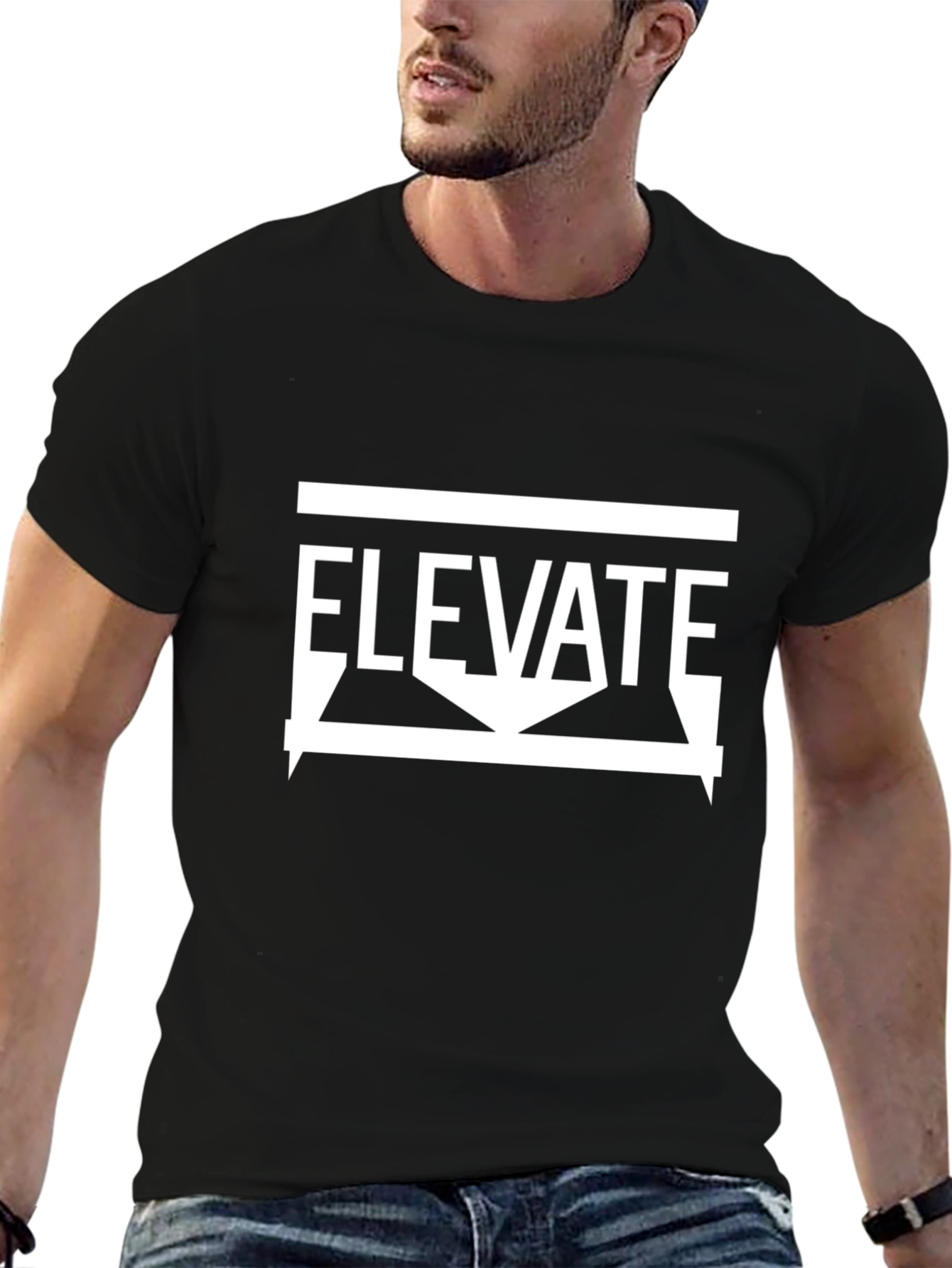 Elevate Graphic Tee - Bold Statement Shirt