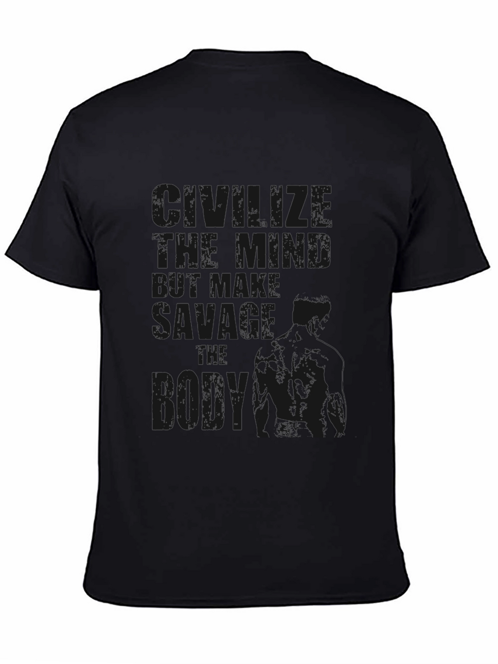 Savage Born T-Shirt - Mens Black Tee