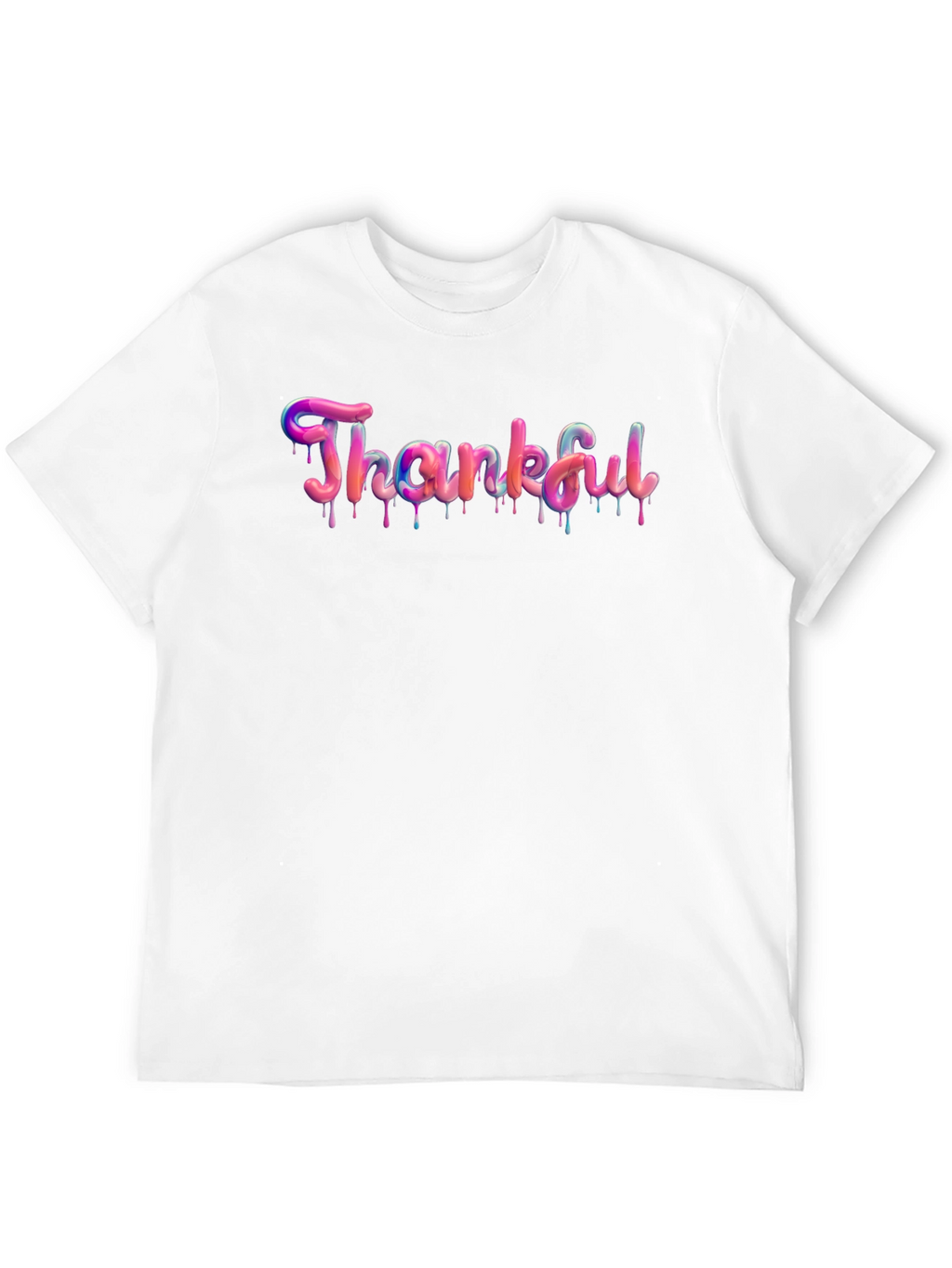 Thankful Graphic T-Shirt - Black
