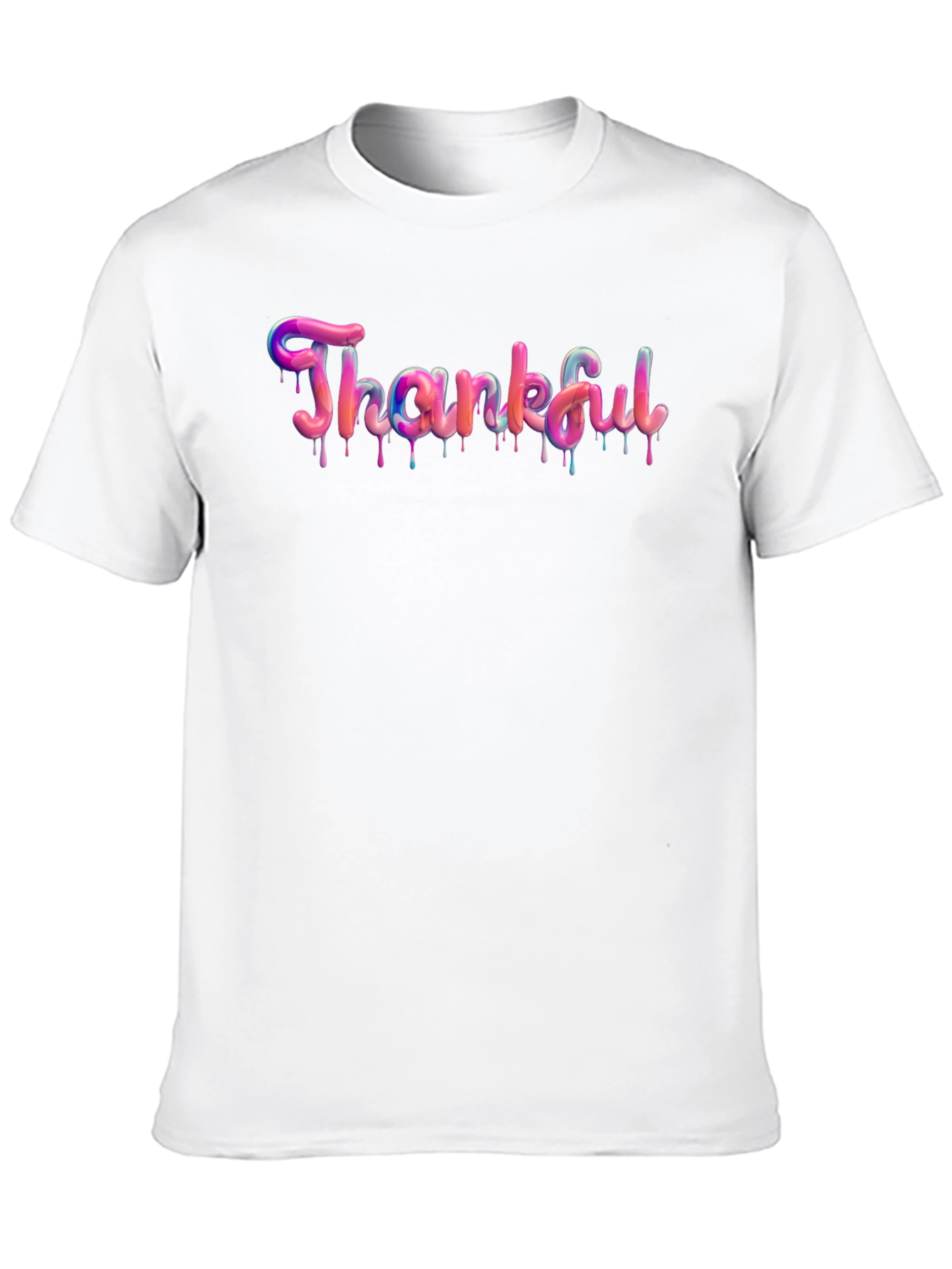 Thankful Graphic T-Shirt - Black
