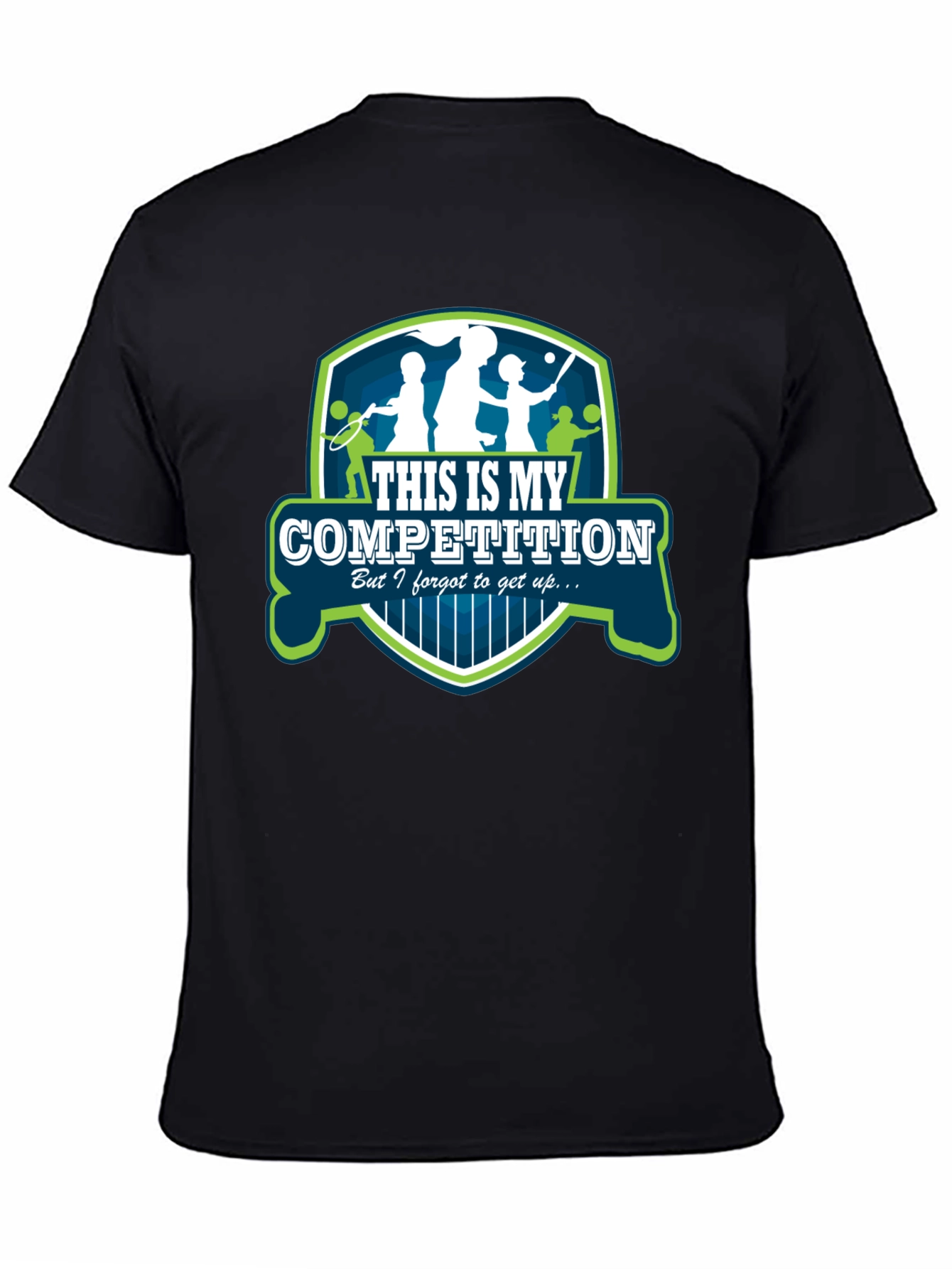 Funny Tennis T-Shirt - This Is My Competition