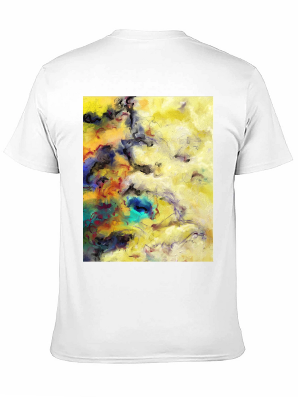 Abstract Art Graphic Tee - Modern Artistic Design