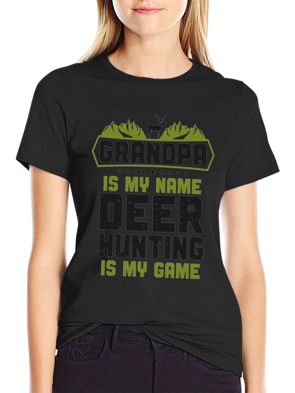 Grandpa Deer Hunting T-Shirt - Hunter Gift