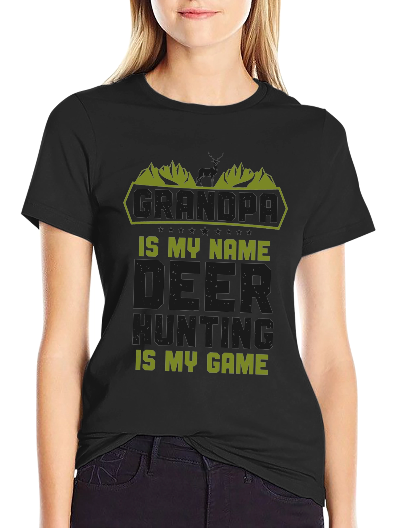 Grandpa Deer Hunting T-Shirt - Hunter Gift