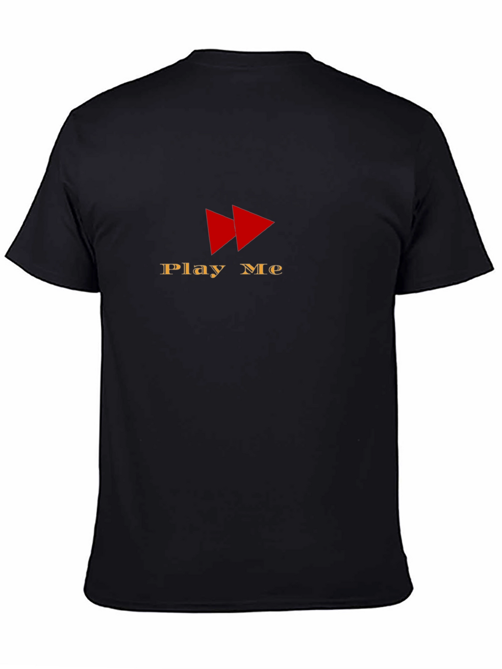 Play Me Graphic T-Shirt - Black