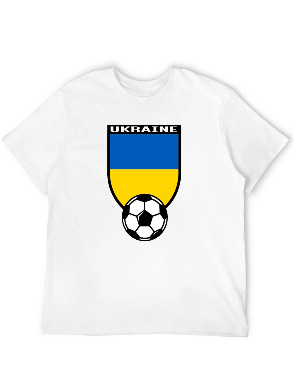 Ukraine Soccer T-Shirt - National Pride Football Tee