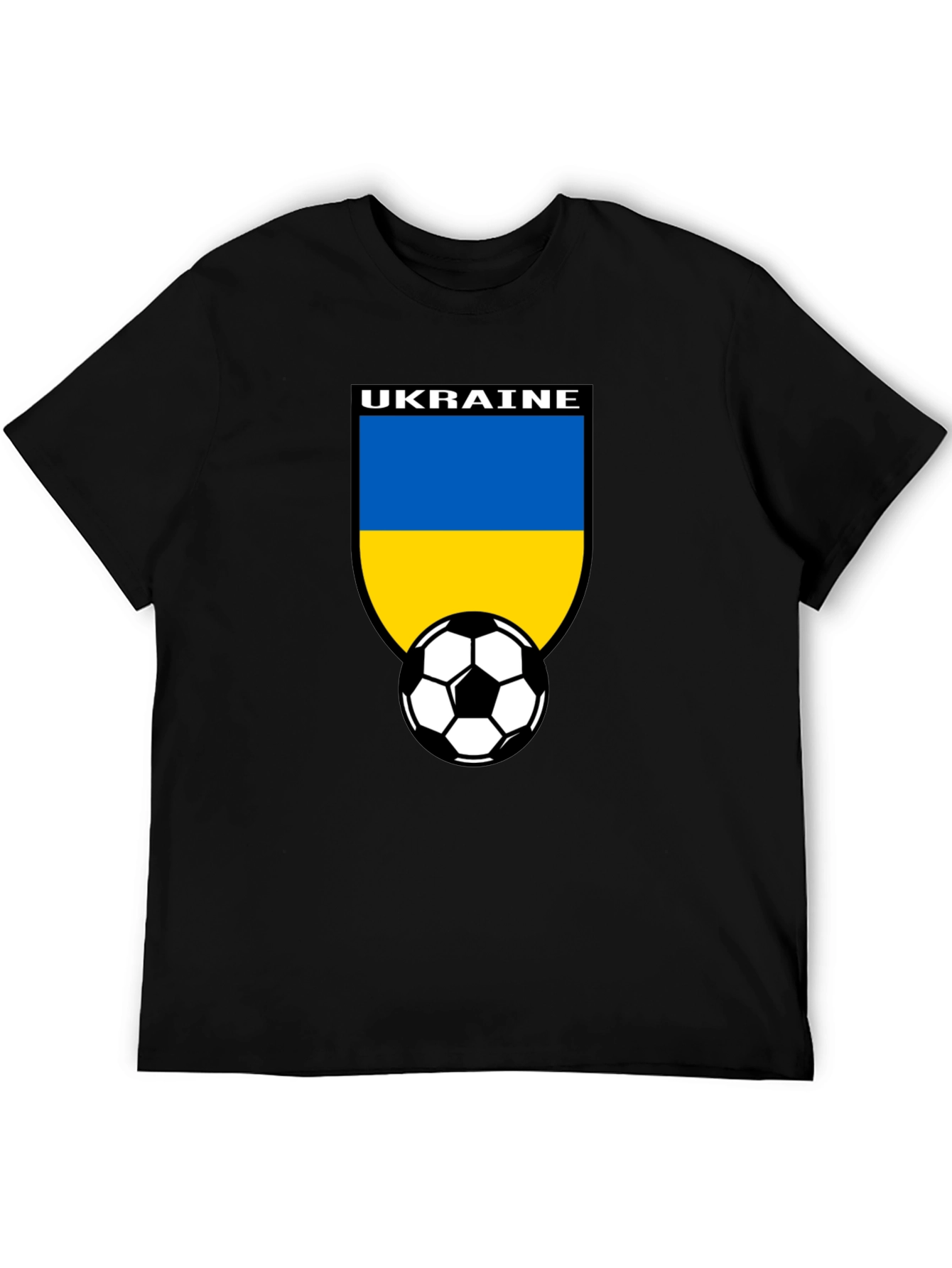 Ukraine Soccer T-Shirt - National Pride Football Tee