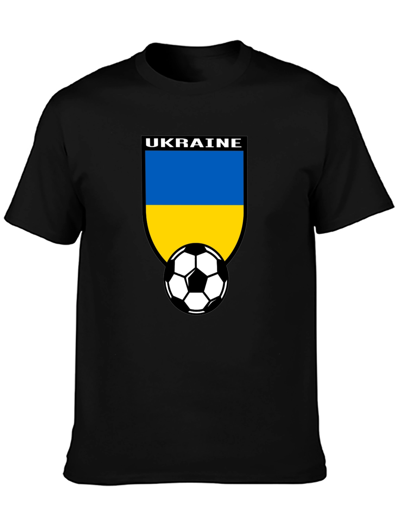 Ukraine Soccer T-Shirt - National Pride Football Tee